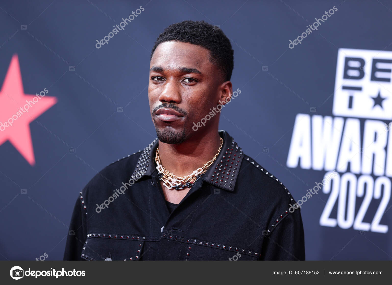 Giveon Arrives Bet Awards 2022 Held Microsoft Theater Live June