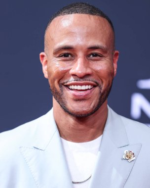 DeVon Franklin, 26 Haziran 2022 'de Los Angeles, Kaliforniya' da Microsoft Theater 'da düzenlenen BET Ödülleri' ne ulaştı..