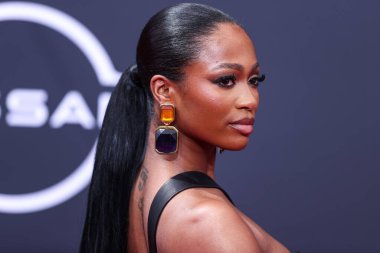 Dess Dior, 26 Haziran 2022 'de Los Angeles, Kaliforniya' da Microsoft Theater 'da düzenlenen BET Ödülleri' ne ulaşır..