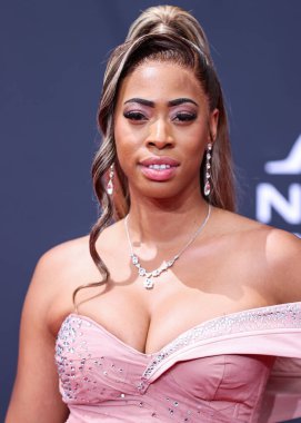 DreaKnowsBest, 26 Haziran 2022 'de Los Angeles, Kaliforniya' da Microsoft Theater 'da düzenlenen BET Ödülleri' ne ulaştı..