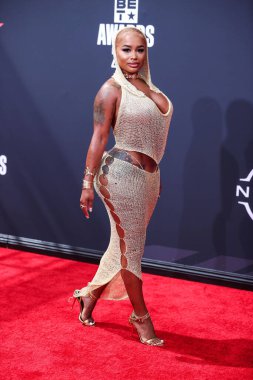 DreamDoll, 26 Haziran 2022 'de Los Angeles, Kaliforniya' da Microsoft Theater 'da düzenlenen BET Ödülleri' ne ulaştı..