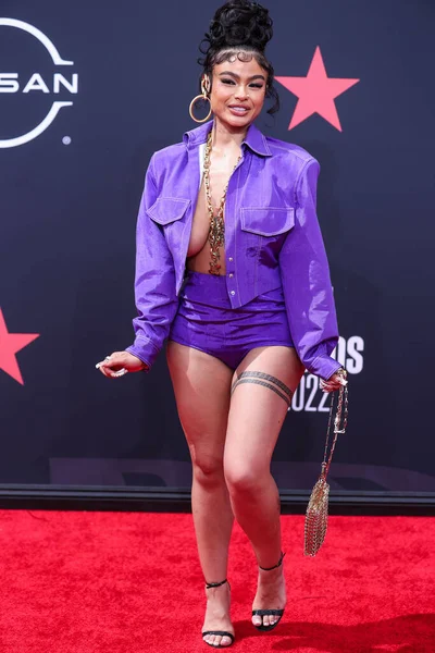 India Love Érkezik Bet Awards 2022 Tartott Microsoft Theater Live — Stock Fotó