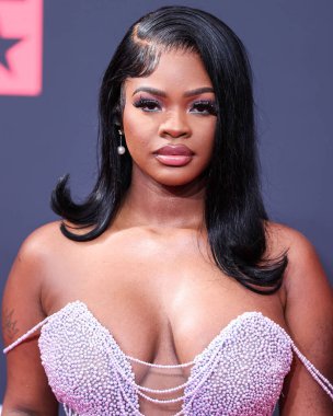 JT of City Girls, 26 Haziran 2022 'de Los Angeles, Kaliforniya' da Microsoft Theater 'da düzenlenen BET Ödülleri' ne ulaştı.. 