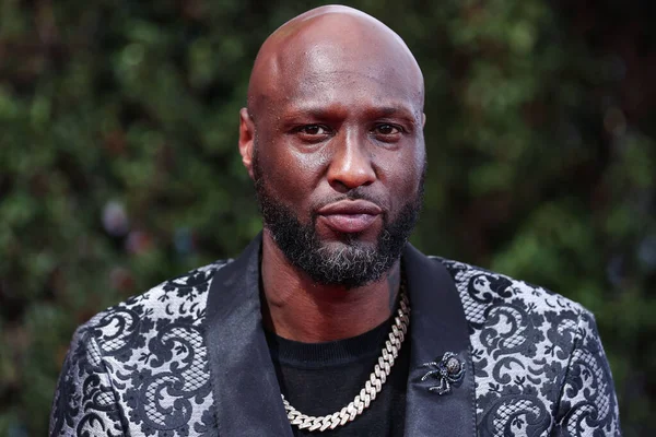 Lamar Odom Llega Los Premios Bet 2022 Celebrados Microsoft Theater — Foto de Stock