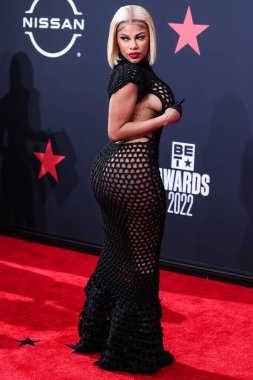 Mellow Rackz, 26 Haziran 2022 'de Los Angeles, Kaliforniya' da Microsoft Theater 'da düzenlenen BET Ödülleri 2022' ye ulaştı.