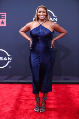 Nene Leakes, 26 Haziran 2022 'de Los Angeles, Kaliforniya' da Microsoft Theater 'da düzenlenen BET Ödülleri' ne ulaştı..