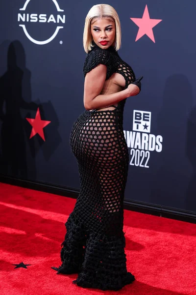 Mellow Rackz, 26 Haziran 2022 'de Los Angeles, Kaliforniya' da Microsoft Theater 'da düzenlenen BET Ödülleri 2022' ye ulaştı.