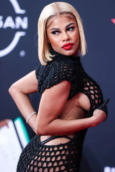 Mellow Rackz, 26 Haziran 2022 'de Los Angeles, Kaliforniya' da Microsoft Theater 'da düzenlenen BET Ödülleri 2022' ye ulaştı..