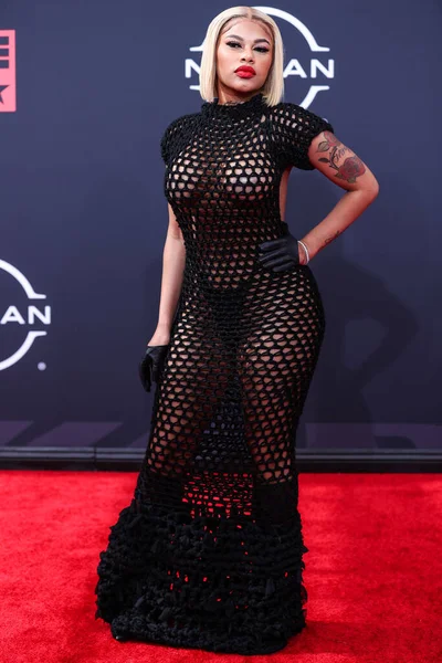 Mellow Rackz, 26 Haziran 2022 'de Los Angeles, Kaliforniya' da Microsoft Theater 'da düzenlenen BET Ödülleri 2022' ye ulaştı.