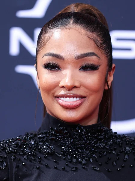 Prenses Love, Los Angeles, Kaliforniya 'da 26 Haziran 2022' de Microsoft Theater 'da düzenlenen BET Ödülleri' ne ulaştı.. 