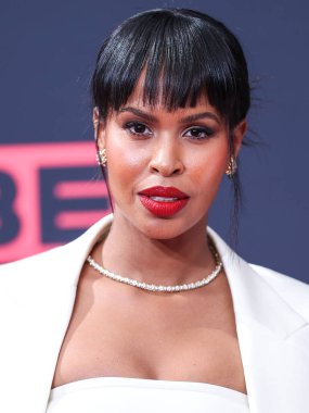 Sabrina Dhowre Elba, 26 Haziran 2022 'de Los Angeles, Kaliforniya' da Microsoft Theater 'da düzenlenen BET Ödülleri' ne ulaştı..
