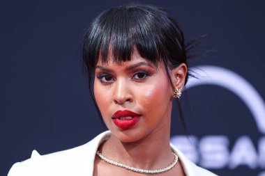 Sabrina Dhowre Elba, 26 Haziran 2022 'de Los Angeles, Kaliforniya' da Microsoft Theater 'da düzenlenen BET Ödülleri' ne ulaştı..