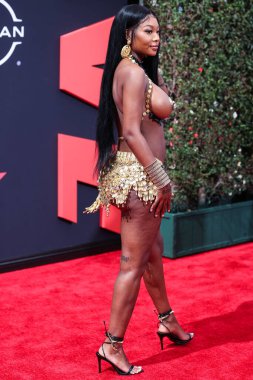 Summer Walker, Los Angeles, Kaliforniya 'da 26 Haziran 2022' de Microsoft Theater 'da düzenlenen BET Ödülleri' ne ulaştı..