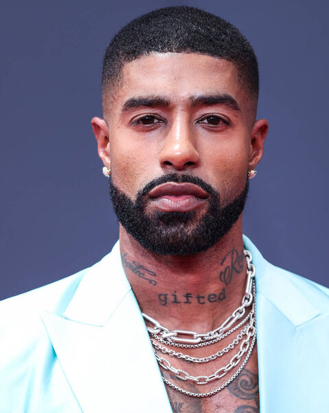 Skyh Alvester Black arrives at the BET Awards 2022 held at Microsoft Theater at L.A. Live on June 26, 2022 in Los Angeles, California, United States. 