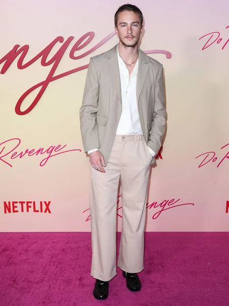 Drew Starkey Arriveert Het Los Angeles Special Screening Netflix Revenge — Stockfoto