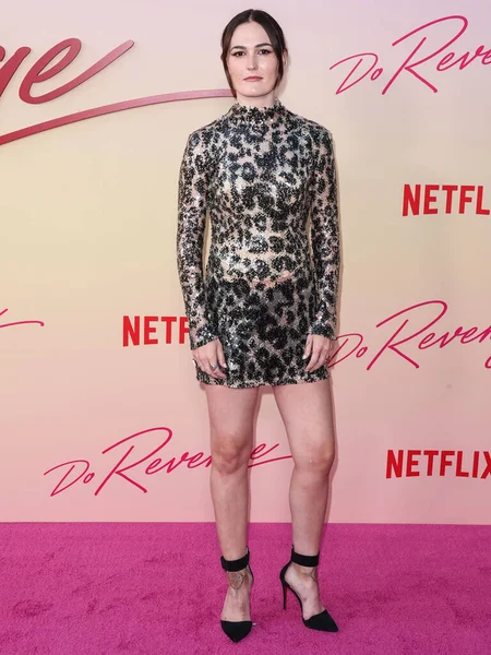 Katie Ballard Přijíždí Los Angeles Special Screening Netflix Revenge Konal — Stock fotografie