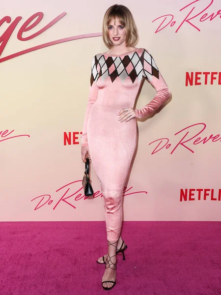 Maya Thurman Hawke Arriveert Los Angeles Special Screening Netflix Revenge — Stockfoto