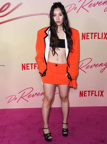 Olivia Sui 2022 Szeptember Érkezik Netflix Revenge Című Filmjének Los — Stock Fotó