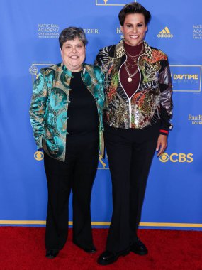 Chrisanne Blankenship ve Alexandra Billings, 24 Haziran 2022 'de Pasadena, Los Angeles, Kaliforniya, ABD' deki Pasadena Kongre Merkezi 'nde düzenlenen 49..
