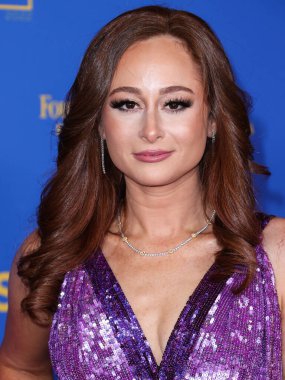 Elissa Kapneck, 24 Haziran 2022 'de Pasadena Kongre Merkezi' nde düzenlenen 49. Gündüz Emmy Ödülleri 'ne ulaştı..