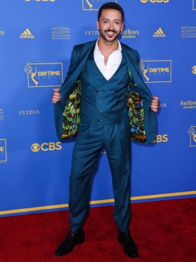 Jai Rodriguez, 24 Haziran 2022 'de Pasadena Kongre Merkezi' nde düzenlenen 49. Gündüz Emmy Ödülleri 'ne geldi..