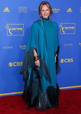 Marci Miller, 24 Haziran 2022 'de Pasadena Kongre Merkezi' nde düzenlenen 49. Gündüz Emmy Ödülleri 'ne geldi..