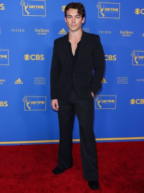 Rory Gibson, 24 Haziran 2022 'de Pasadena Kongre Merkezi' nde düzenlenen 49. Gündüz Emmy Ödülleri 'ne ulaştı..