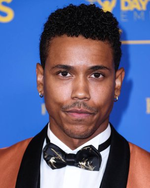 Tajh Bellow, 24 Haziran 2022 'de Pasadena Kongre Merkezi' nde düzenlenen 49. Gündüz Emmy Ödülleri 'ne geldi.. 