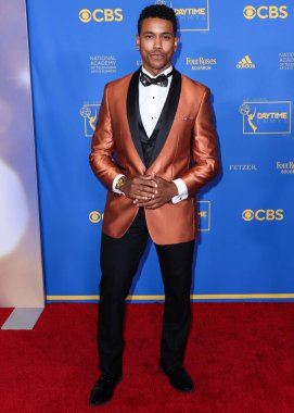 Tajh Bellow, 24 Haziran 2022 'de Pasadena Kongre Merkezi' nde düzenlenen 49. Gündüz Emmy Ödülleri 'ne geldi.. 