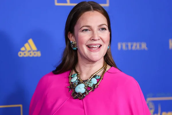 American Actress Drew Barrymore Arrives 49Th Daytime Emmy Awards Held — Stock Photo, Image