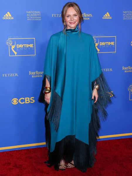 Marci Miller Llega Los 49Th Daytime Emmy Awards Celebrados Pasadena — Foto de Stock