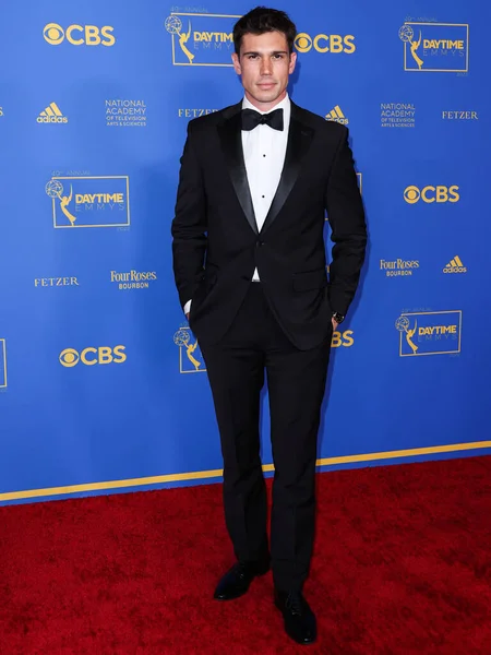 Tanner Novlan Arrives 49Th Daytime Emmy Awards Held Pasadena Convention — Stock Photo, Image