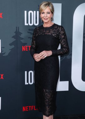 Amerikalı aktris Allison Janney, Netflix 'in Lou' sunun Los Angeles 'taki galasına 15 Eylül 2022' de Hollywood, Los Angeles, Kaliforniya, ABD 'deki Netflix Tudum Tiyatrosu' nda geldi.. 