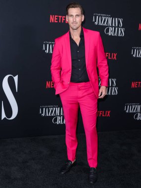 Brad Benedict Netflix 'in' A Jazzman 's Blues' unun Los Angeles galasına 16 Eylül 2022 'de Hollywood, Los Angeles, Kaliforniya, ABD' deki Netflix Tudum Tiyatrosu 'na geldi.. 