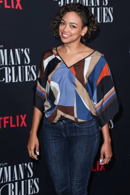 Shailene Garnett, Netflix 'in' A Jazzman 's Blues' şarkısının Los Angeles 'taki galasına 16 Eylül 2022' de Hollywood, Los Angeles, Kaliforniya, ABD 'deki Netflix Tudum Tiyatrosu' nda geldi..