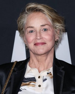 Sharon Stone Netflix 'in' A Jazzman 's Blues' unun Los Angeles galasına 16 Eylül 2022 'de Hollywood, Los Angeles, Kaliforniya, ABD' deki Netflix Tudum Tiyatrosu 'na geldi..