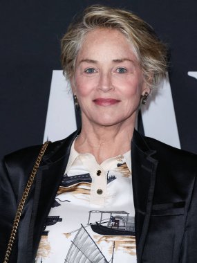 Sharon Stone Netflix 'in' A Jazzman 's Blues' unun Los Angeles galasına 16 Eylül 2022 'de Hollywood, Los Angeles, Kaliforniya, ABD' deki Netflix Tudum Tiyatrosu 'na geldi..