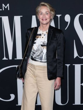 Sharon Stone Netflix 'in' A Jazzman 's Blues' unun Los Angeles galasına 16 Eylül 2022 'de Hollywood, Los Angeles, Kaliforniya, ABD' deki Netflix Tudum Tiyatrosu 'na geldi..