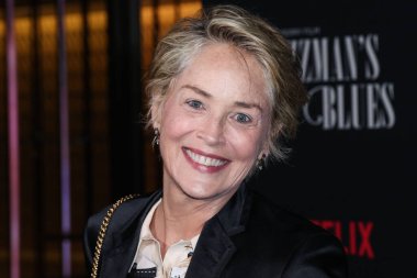 Sharon Stone Netflix 'in' A Jazzman 's Blues' unun Los Angeles galasına 16 Eylül 2022 'de Hollywood, Los Angeles, Kaliforniya, ABD' deki Netflix Tudum Tiyatrosu 'na geldi..