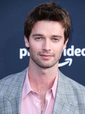 Amerikalı aktör Patrick Schwarzenegger, Amazon Prime Video 'nun' The Terminal List 'in 1. sezonunun Los Angeles Premiere' ine 22 Haziran 2022 'de Los Angeles, Kaliforniya, ABD' de bulunan American Theater Complex 'de geldi.. 