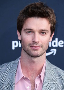 Amerikalı aktör Patrick Schwarzenegger, Amazon Prime Video 'nun' The Terminal List 'in 1. sezonunun Los Angeles Premiere' ine 22 Haziran 2022 'de Los Angeles, Kaliforniya, ABD' de bulunan American Theater Complex 'de geldi.. 
