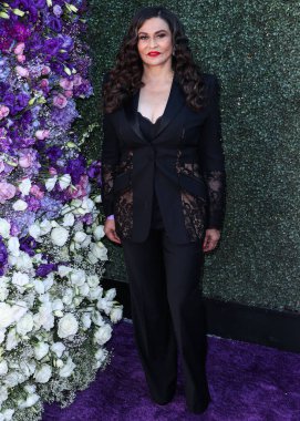 Amerikalı aktris Yvette Nicole Brown, 18 Haziran 2022 'de Los Angeles, Kaliforniya' da RJ 'nin yerinde düzenlenen HollyRod Vakfı' nın Özel Bakım 2022 Gala 'sına geldi.