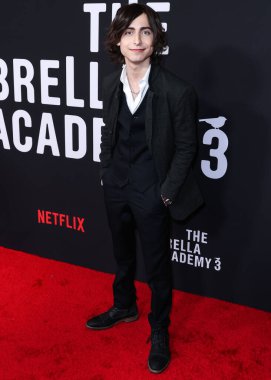 Amerikalı aktör Aidan Gallagher Netflix 'in 