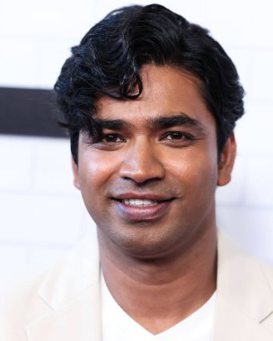 Hintli aktör Anupam Tripathi, Netflix 'in Los Angeles FYSEE FYSEE özel etkinliğine 12 Haziran 2022' de ABD 'nin Los Angeles, Kaliforniya' daki Raleigh Stüdyolarında katıldı..