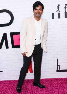 Hintli aktör Anupam Tripathi, Netflix 'in Los Angeles FYSEE FYSEE özel etkinliğine 12 Haziran 2022' de ABD 'nin Los Angeles, Kaliforniya' daki Raleigh Stüdyolarında katıldı..