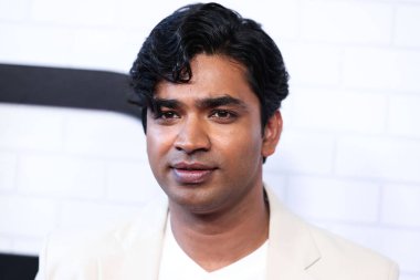 Hintli aktör Anupam Tripathi, Netflix 'in Los Angeles FYSEE FYSEE özel etkinliğine 12 Haziran 2022' de ABD 'nin Los Angeles, Kaliforniya' daki Raleigh Stüdyolarında katıldı..