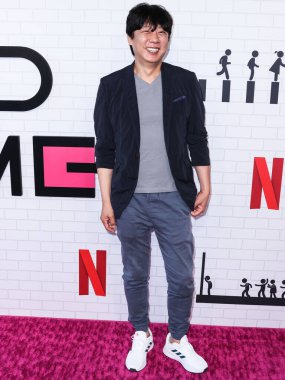 Güney Kore görsel efekt şefi Cheong Jai-hoon, Netflix 'in Los Angeles FYSEE FYSEE özel etkinliğine 12 Haziran 2022 tarihinde Los Angeles, Kaliforniya, ABD' deki Raleigh Stüdyolarında geldi.. 