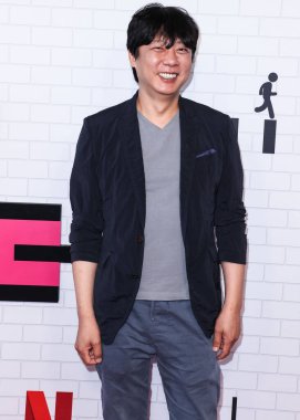 Güney Kore görsel efekt şefi Cheong Jai-hoon, Netflix 'in Los Angeles FYSEE FYSEE özel etkinliğine 12 Haziran 2022 tarihinde Los Angeles, Kaliforniya, ABD' deki Raleigh Stüdyolarında geldi.. 