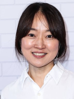 Güney Koreli şarkıcı Kim Ji-yeon, Netflix 'in' Kalamar Oyunu 'Los Angeles FYSEE Özel Etkinliği' ne 12 Haziran 2022 'de ABD' nin Los Angeles, Kaliforniya 'daki Raleigh Stüdyolarında geldi.. 