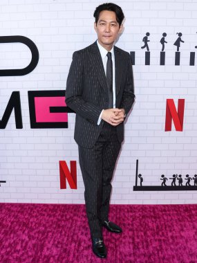 Güney Koreli aktör Lee Jung-jae, Netflix 'in Los Angeles FYSEE FYSEE özel etkinliğine 12 Haziran 2022' de Los Angeles, Kaliforniya 'da katıldı..